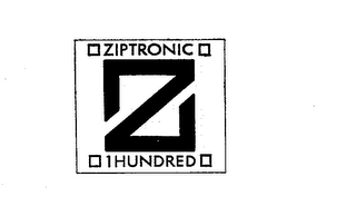 ZIPTRONIC  Z 1  HUNDRED logo