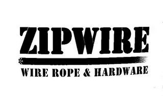 ZIPWIRE WIRE ROPE & HARDWARE logo