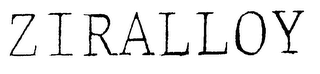 ZIRALLOY logo