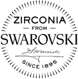 ZIRCONIA FROM SWAROVSKI SINCE 1895 logo