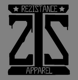 ZIS REZISTANCE APPAREL logo