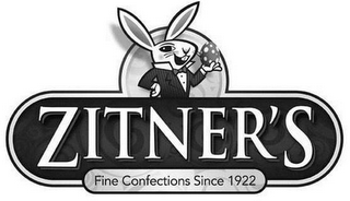 ZITNER'S FINE CONFECTIONS SINCE 1922 logo