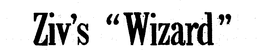 ZIV'S "WIZARD" logo