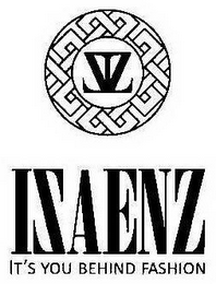 ZIZ ISAENZ IT'S YOU BEHIND FASHION logo