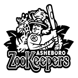 ZK ASHEBORO ZOOKEEPERS logo