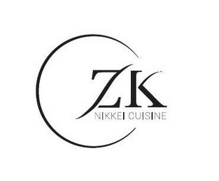 ZK NIKKEI CUISINE logo
