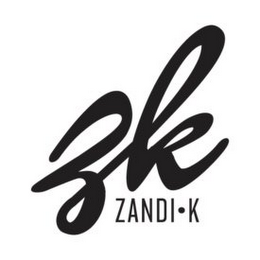 ZK ZANDI · K logo