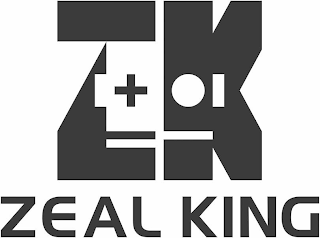ZK ZEAL KING logo