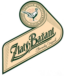 ZLATY BAZANT SLOVENSKY ORIGINAL  ORIGINAL SLOVAK BEER PREMIUM QUALITY logo