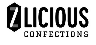 ZLICIOUS CONFECTIONS logo