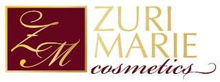 ZM ZURI MARIE COSMETICS logo