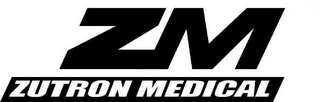 ZM ZUTRON MEDICAL logo