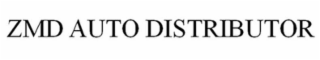 ZMD AUTO DISTRIBUTOR logo