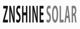 ZNSHINE SOLAR logo