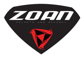 ZOAN HELMETS AND APPAREL logo