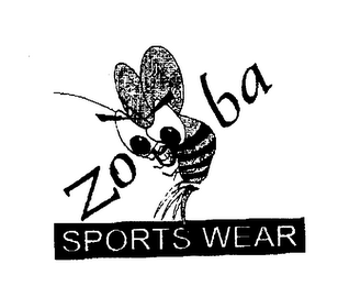 ZOBA SPORTSWEAR logo