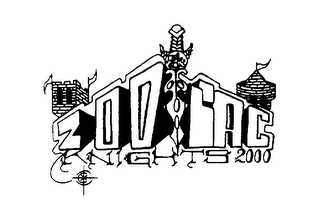 ZODIAC KNIGHTS 2000 ZK logo