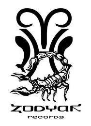 ZODYAK RECORDS logo