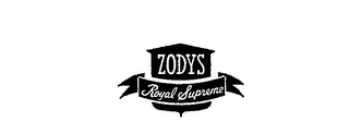 ZODYS ROYAL SUPREME logo