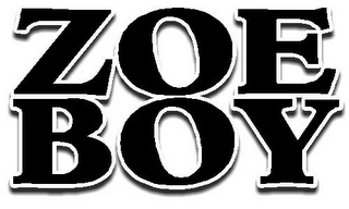 ZOE BOY logo