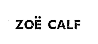 ZOE CALF logo