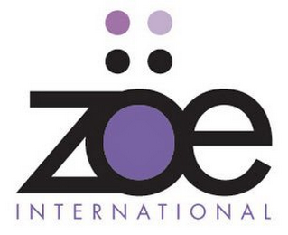 ZOE INTERNATIONAL logo
