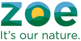 ZOE IT'S OUR NATURE. logo