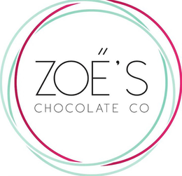 ZOE'S CHOCOLATE CO. logo