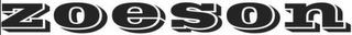 ZOESON logo