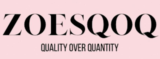 ZOESQOQ QUALITY OVER QUANTITY logo