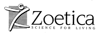 ZOETICA SCIENCE FOR LIVING logo