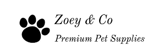 ZOEY & CO PREMIUM PET SUPPLIES logo