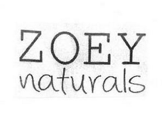 ZOEY NATURALS logo