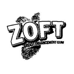 ZOFT BREAST ENHANCEMENT GUM logo