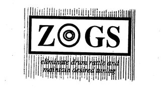 ZOGS ELIMINATE DRUM RATTLE AND MAINTAIN DESIRED TUNING logo