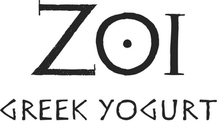 ZOI GREEK YOGURT logo