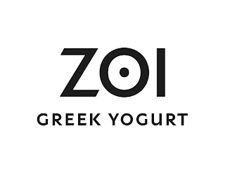 ZOI GREEK YOGURT logo