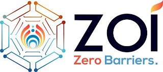 ZOI ZERO BARRIERS. logo