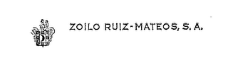 ZOILO RUIZ-MATEOS, S.A. logo