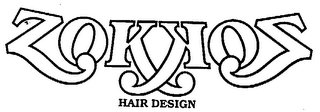 ZOKKOZ HAIR DESIGN logo