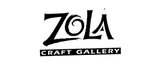 ZOLA CRAFT GALLERY logo