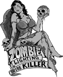 ZOMBIE LIGHTING THEY'RE KILLER logo