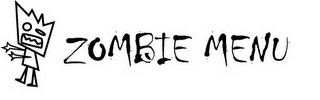 ZOMBIE MENU logo