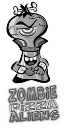 ZOMBIE PIZZA ALIENS logo