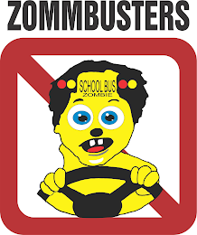 ZOMMBUSTERS SCHOOL BUS ZOMBIE logo
