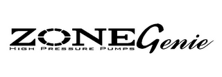 ZONE GENIE HIGH PRESSURE PUMPS logo