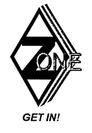 ZONE GET IN! logo