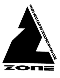 ZONE WHEN YOU CAN BE TOUCHED BY NO ONE logo
