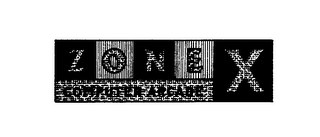 ZONE X COMPUTER ARCADE logo
