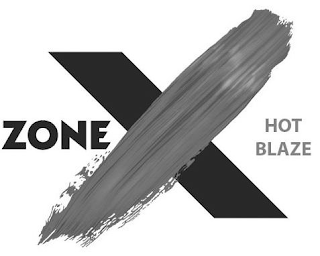 ZONE X HOT BLAZE logo